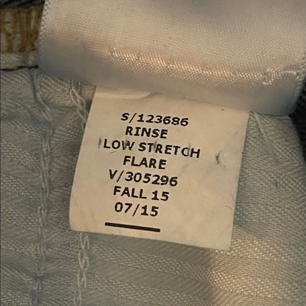 GAP 1969 Women’s Authentic Flare‎ Jeans 27S 30”Inseam Dark Rinse Low Stretch